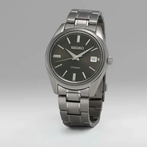 Montre Homme SEIKO CLASSIQUE NOIR Titane