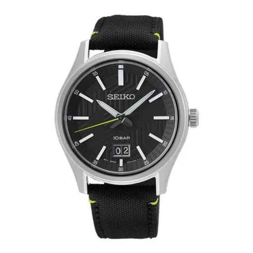 Montre Homme SEIKO SPORT NOIR Nylon Noir