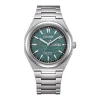 Montre homme solaire Eco-Drive Citizen Super titanium acier argenté - AW0130-85XE