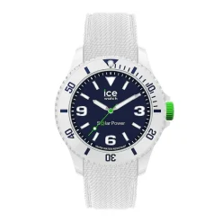 Montre Homme Solaire M ICE SIXTY NINE SOLAR WHITE BLUE Silicone Blanc