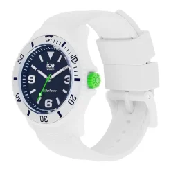 Montre Homme Solaire M ICE SIXTY NINE SOLAR WHITE BLUE Silicone Blanc