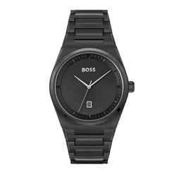 Montre Homme Steer BOSS acier noir