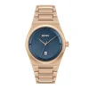 Montre Homme Steer BOSS acier doré rose