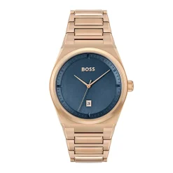 Montre Homme Steer BOSS acier doré rose