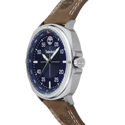 montre homme TIMBERLAND Williston cuir brun