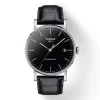 Montre homme Tissot Everytime Swissmatic 40mm cadran noir bracelet noir T1094071605100