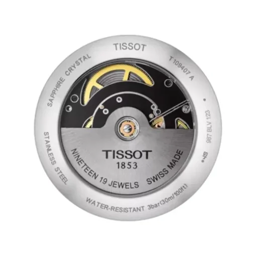 Montre homme Tissot Classic Everytime Swissmatic tissu bleu T1094071703200