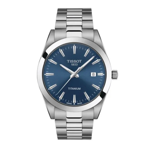 Montre Homme Tissot Classic Gentleman titanium Argente