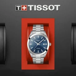 Montre Homme Tissot Classic Gentleman titanium Argente