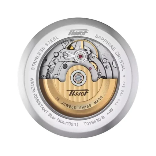 Montre homme Tissot Heritage Visodate Automatic acier argenté T0194301103100