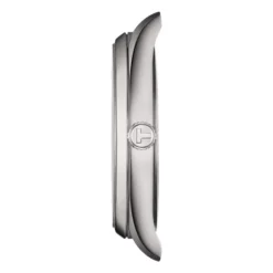 Montre homme Tissot PR 100 40mm acier argenté cuir brun T1504101603100
