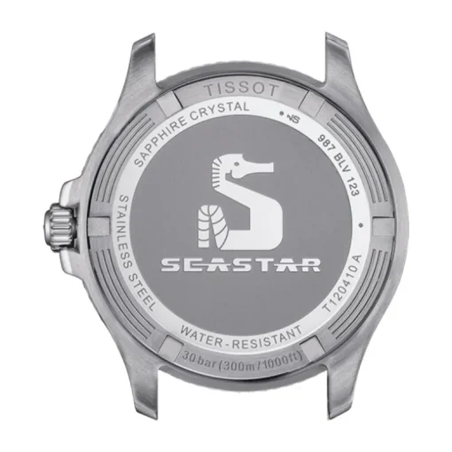 Montre Homme TISSOT SEASTAR 1000 40MM Silicone Noir T1204102705100