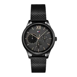 Montre homme TOMMY HILFIGER Acier Noir
