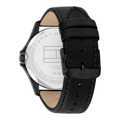Montre Homme TOMMY HILFIGER BRUCE Casual Timer Cuir Noir 1792190