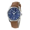 montre LIP Himalaya cuir marron