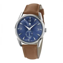montre LIP Himalaya cuir marron