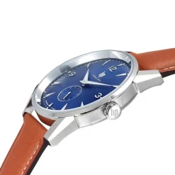 montre LIP Himalaya cuir marron
