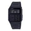 Montre Mixte CASIO Edgy Collection Acier Noir CA-53WF-1BEF