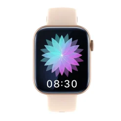 Montre Mixte Connectée TEKDAY DORE ROSE Silicone Rose
