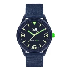 Montre Solaire Mixte M ICE WATCH SOLAR OCEAN BLUE Silicone Bleu