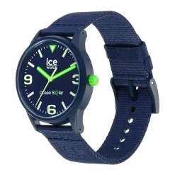 Montre Solaire Mixte M ICE WATCH SOLAR OCEAN BLUE Silicone Bleu