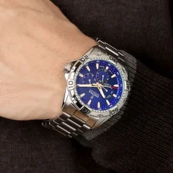 Montre Homme FESTINA MULTIFUNCTION COLLECTION BLEU Acier Argenté