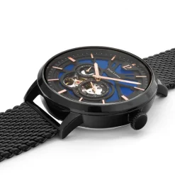 Montres Homme Automatique PIERRE LANNIER TRIO Acier Noir