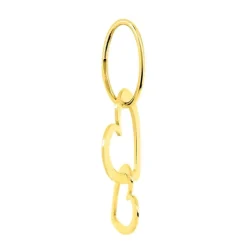 Pendentif Deux Cœurs EDORA OR 375/1000
