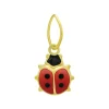 Pendentif Enfant Coccinelle OR 375/1000 Jaune