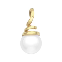 Pendentif Femme Or 375/1000 Jaune et Perle