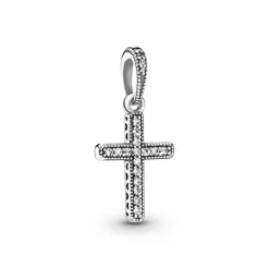 Pendentif Femme Pandora ARGENT 925/1000 Croix Scintillante 397571CZ