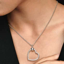 Pendentif Femme PANDORA MOMENTS CHARMS CŒUR Argent 925/1000
