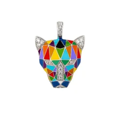 Pendentif Femme UNA STORIA FAUVE Argent 925/1000