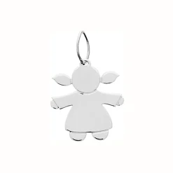Pendentif Mixte EDORA ARGENT 925/1000 Petite Fille EDO336236