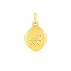 Pendentif Mixte EDORA ZODIAQUE BELIER Or 375/1000