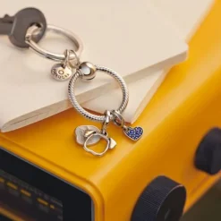 Porte-Clés Femme Pandora Moments à Charms 399566C00