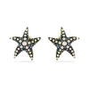Puces Femme SWAROVSKI IDYLLIA Métal Doré et Cristaux 5684162