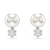 Puces Femme SWAROVSKI MATRIX Métal Rhodié et Oxydes 5694225