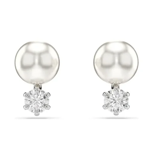 Puces Femme SWAROVSKI MATRIX Métal Rhodié et Oxydes 5694225