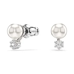 Puces Femme SWAROVSKI MATRIX Métal Rhodié et Oxydes 5694225