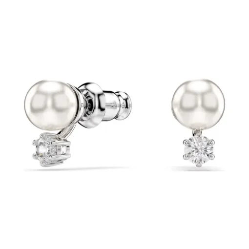 Puces Femme SWAROVSKI MATRIX Métal Rhodié et Oxydes 5694225