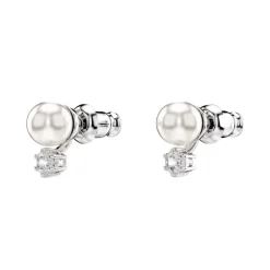 Puces Femme SWAROVSKI MATRIX Métal Rhodié et Oxydes 5694225