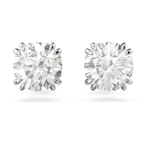 Puces Femme SWAROVSKI STILLA Métal Rhodié et Oxydes 5636712