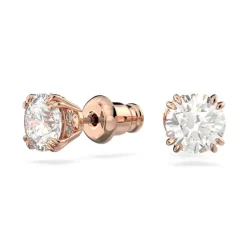 Puces Femme SWAROVSKI STILLA Métal Doré Rose et Oxydes 5638801