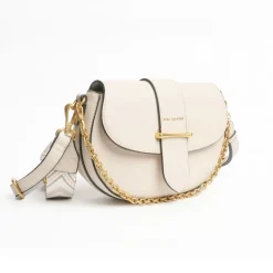 Sac Femme à rabat et Bandoulière Mac Alyster Désinvolte Beige MS-552-02