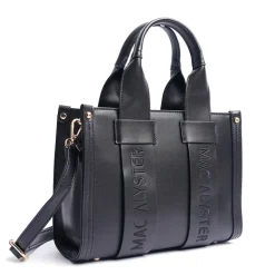 Sac Femme Petit Cabas et Bandoulière Mac Alyster Basic Clover Noir KSI-222