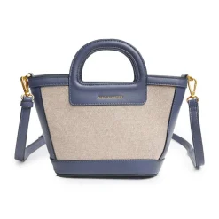 Sac Femme Porté Main et Bandoulière Mac Alyster Synonyme Marine MS-553-01