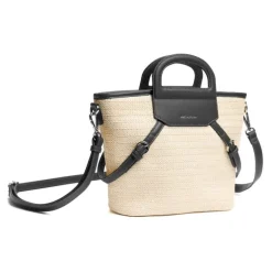 Sac Femme Porté Main et Bandoulière Mac Alyster Riviera Noir MP-55-402