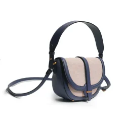 Sac Femme Porté Main et Badouillère Mac Alyster Synonyme Marine MS-553-03