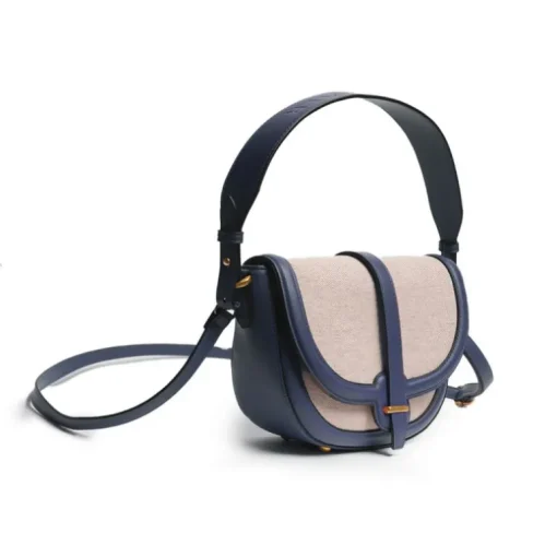 Sac Femme Porté Main et Badouillère Mac Alyster Synonyme Marine MS-553-03